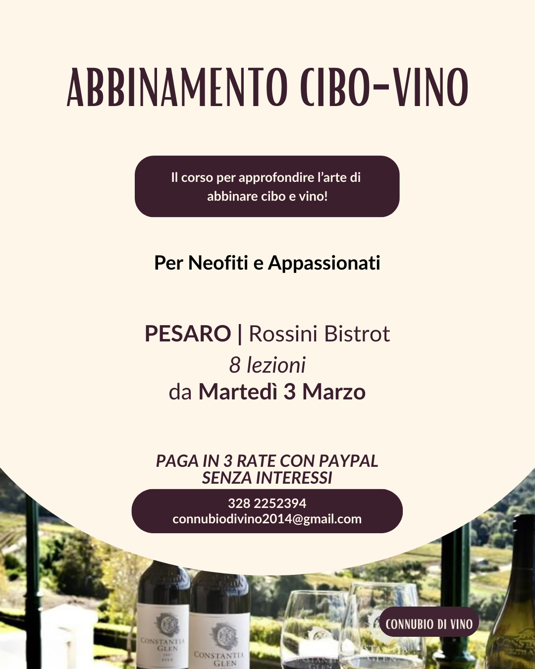Abbinamento Cibo-Vino — Marzo/Aprile