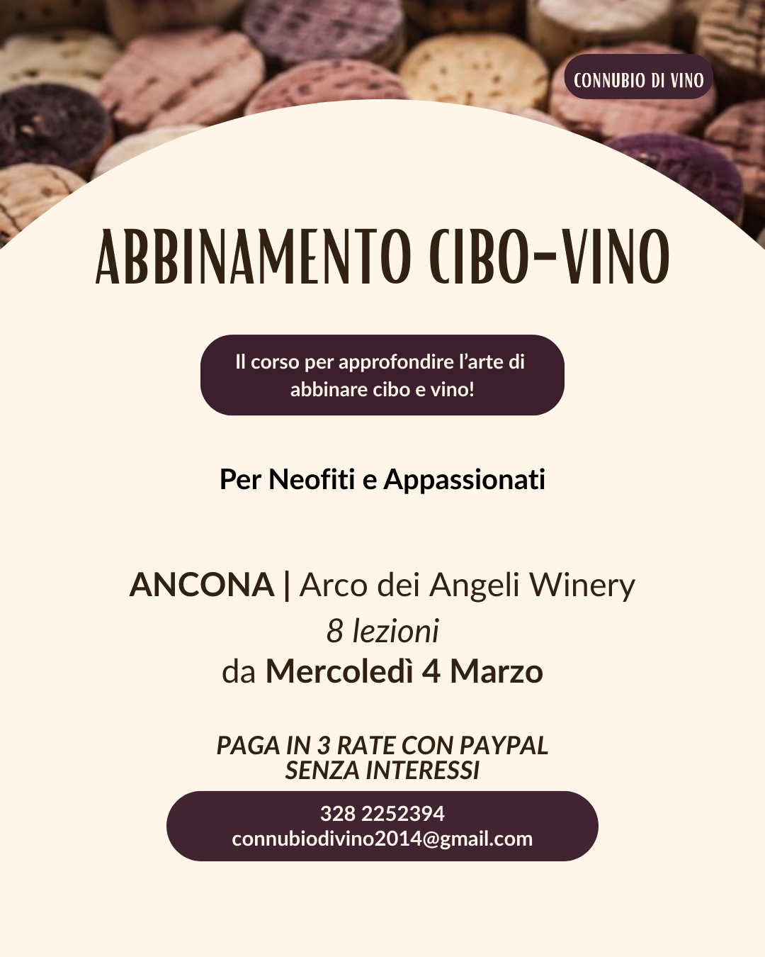 Abbinamento Cibo-Vino — Marzo/Aprile