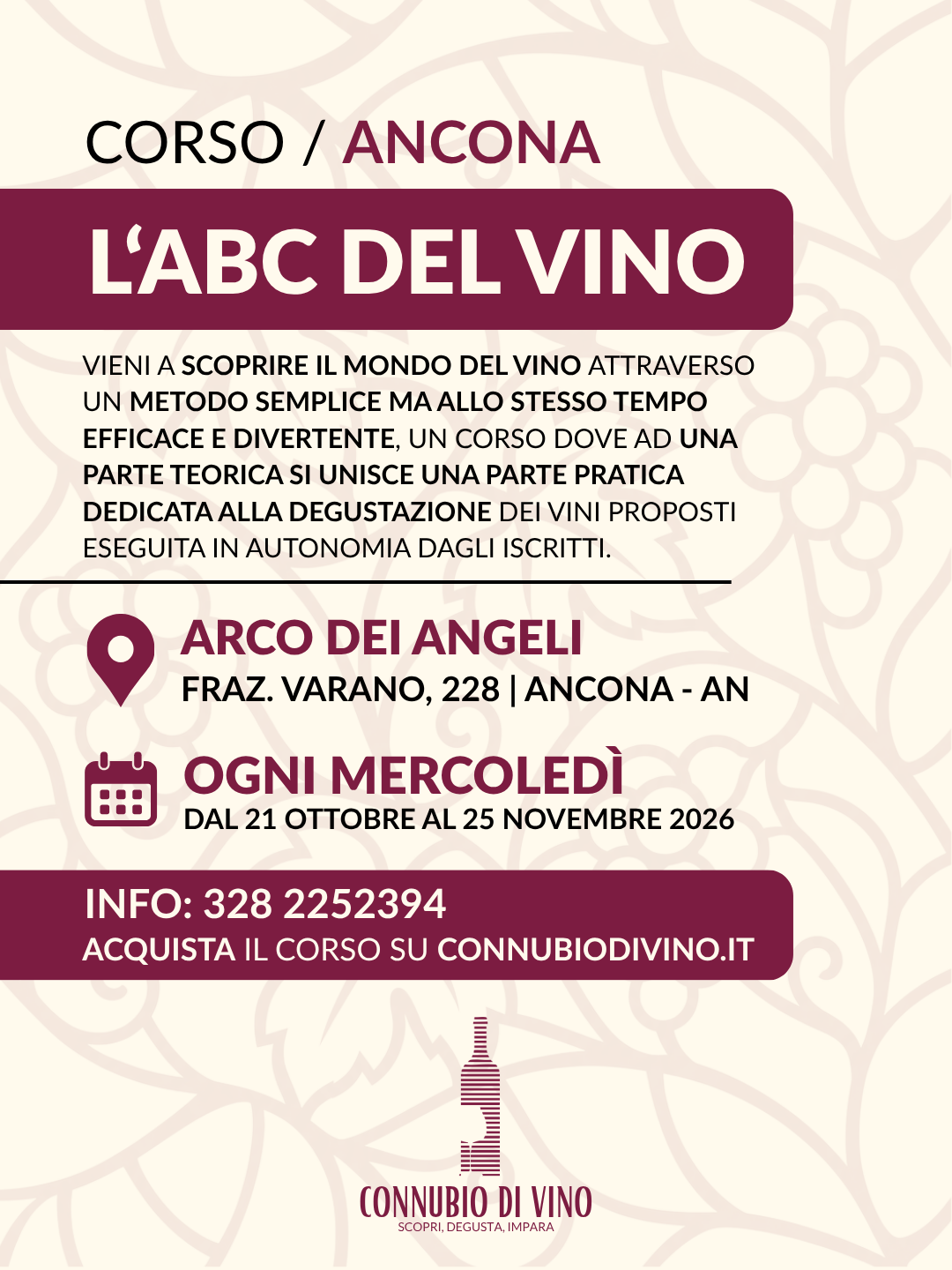 CORSO / L'ABC del VINO - 2026